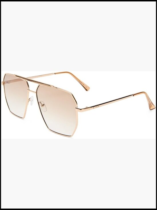 Aviator Sunglasses Metal Frame Polycarbonate Lenses main image 5